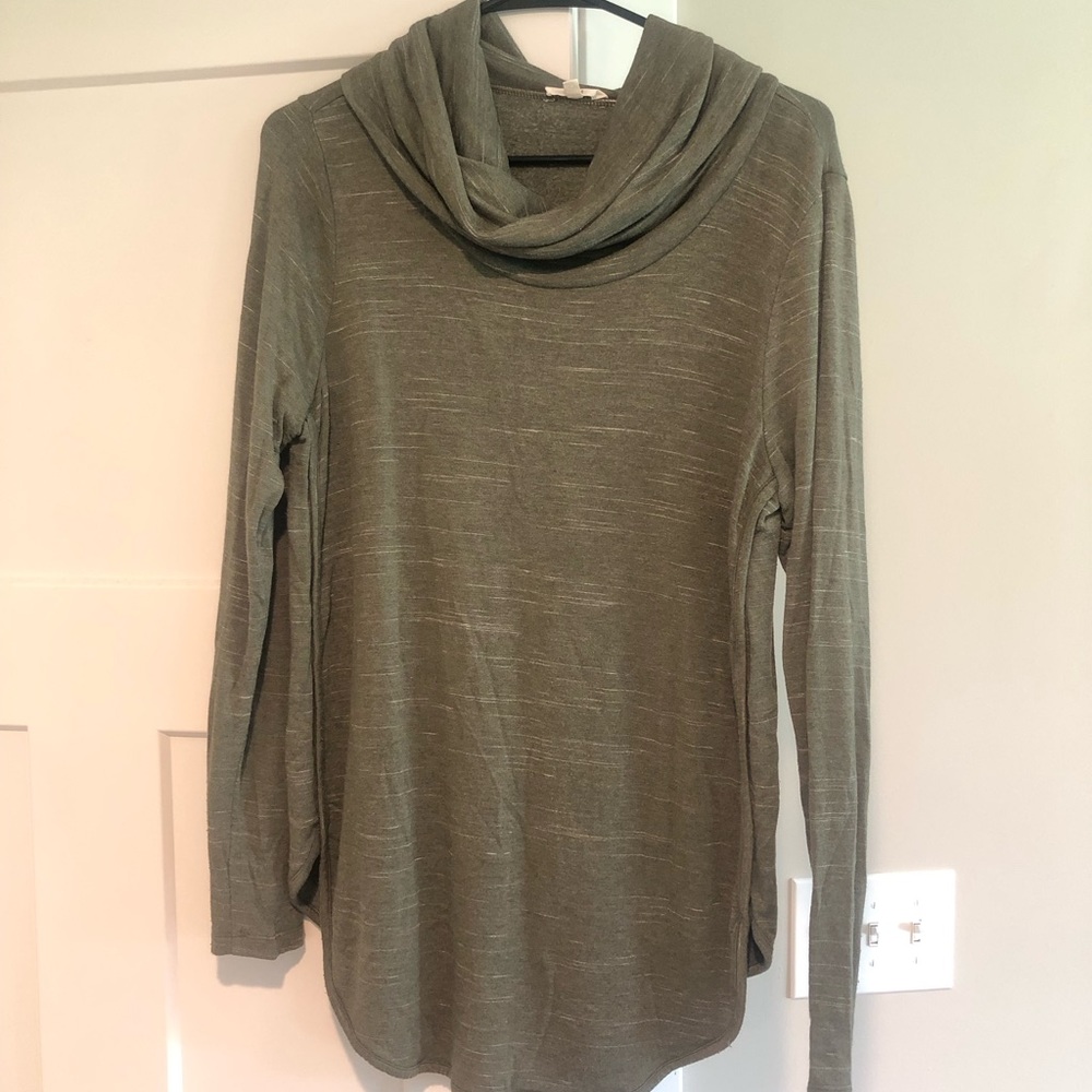 Cowl neck sweatshirt from Loft!